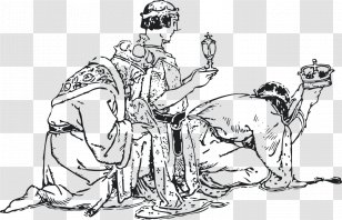 Biblical Magi Christmas We Three Kings Clip Art - Wise Man Transparent PNG