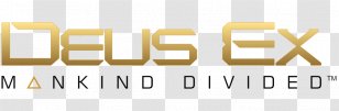 Deus Ex: Mankind Divided Human Revolution Game PlayStation 4 - Ex Transparent PNG