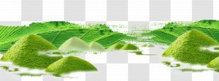 Green Tea Culture Garden - Chinese - Design To Avoid Transparent PNG
