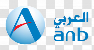 Arab National Bank - ANB Logo With Blue Sphere Transparent PNG
