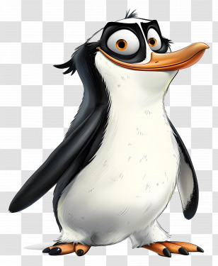 Penguin - Cute Cartoon Penguin Transparent PNG