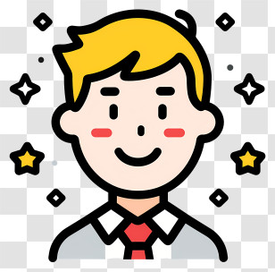Employee Appreciation Day - Happy Cartoon Boy Transparent PNG
