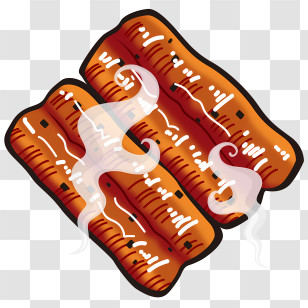 Food - Illustration Of Grilled Eel With Steam Transparent PNG