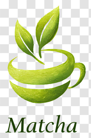Matcha Tea Logo - Matcha Green Tea Logo Transparent PNG