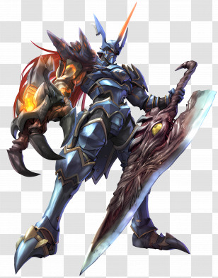 Soul Edge - Armored Warrior With Sword Transparent PNG