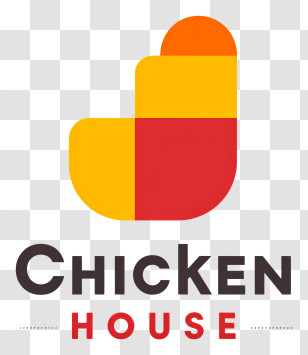 Chicken House Logo - Stylized Chicken House Logo Transparent PNG