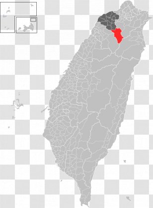 Hsinchu County New Taipei City Neihu District Yunlin - Map - Banqiao Transparent PNG