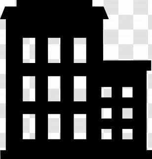 Office Building Business - Monochrome - Hotel Transparent PNG