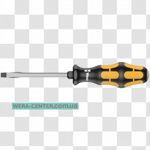 Wera Tools Screwdriver Kreuzschlitzschraube Carving Chisels & Gouges - Hardware Transparent PNG
