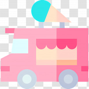 Food Truck - Ice Cream Truck Illustration Transparent PNG