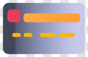 Credit Card - Purple Credit Card Illustration Transparent PNG