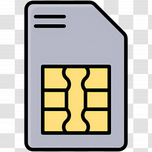 Phone Memory - SIM Card Icon Transparent PNG