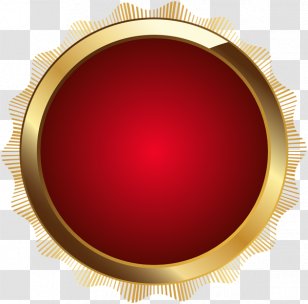Brown Maroon Circle - Red Seal Transparent PNG