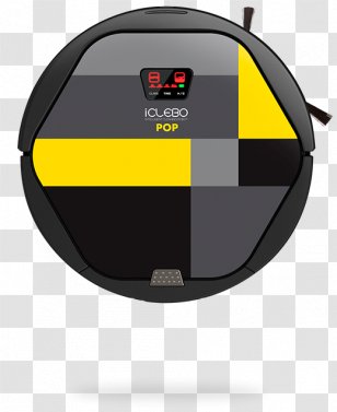 Robotic Vacuum Cleaner Yujin Robot IClebo POP YCR-M05-P2 Arte - Birds Eye Transparent PNG