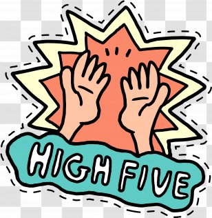Five Cute Stickers - Clip Art - Post It Note Transparent PNG