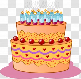 Birthday Cake Cupcake Cartoon Clip Art Transparent PNG
