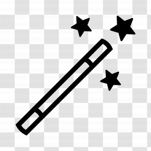 Magic Wand Emoji - Magic Wand Icon Transparent PNG