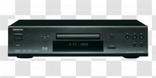 Blu-ray Disc Onkyo BD-SP807 Electronics AV Receiver - Videocassette Recorder - Direct Drive Mechanism Transparent PNG