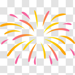 Fireworks Icon - Colorful Fireworks Sparkling Design Transparent PNG