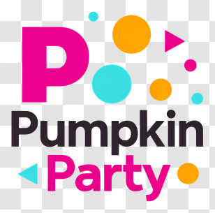 Pumpkin Party - Pumpkin Party Logo Transparent PNG