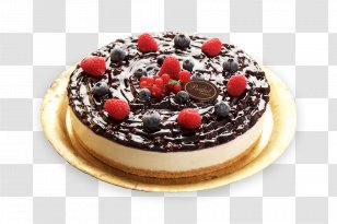 Tart Chocolate Cake Cheesecake Cream - Flourless Transparent PNG