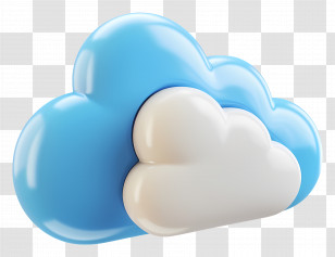 Cloud - Blue And White Cloud In The Sky Transparent PNG