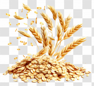 Saffola Oats - Golden Wheat Transparent PNG