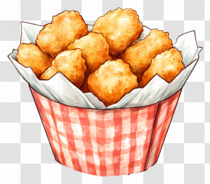 Chicken Nuggets - Crispy Chicken Nuggets Transparent PNG