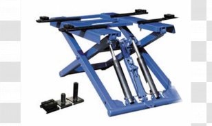 Used Car Elevator Hydraulics Jack - Machine Transparent PNG