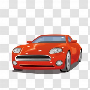 Sports Car Vector Motors Corporation Clip Art - Vehicle - Red High-end Transparent PNG