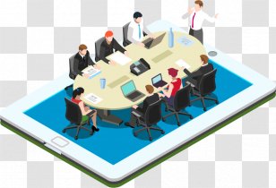 Bank Cartoon - Financial Analyst - Indoor Games And Sports Leisure Transparent PNG