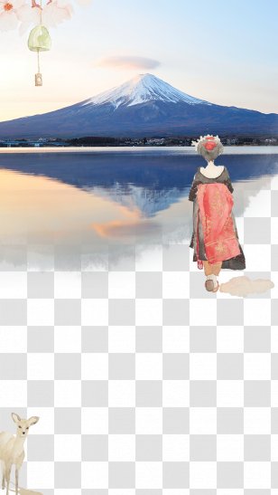 Mount Fuji Tourism Hotel Travel Download - Poster - Japan Transparent PNG