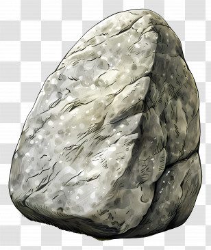Rock - Large Natural Rock Transparent PNG