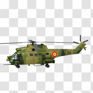 Aviation Helicopter Rotor Air Force Military - Vehicle Transparent PNG