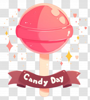 National Candy Day - Candy Day Lollipop Transparent PNG