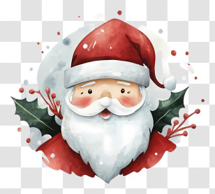 Cartoon - Santa Claus Illustration For Christmas Transparent PNG