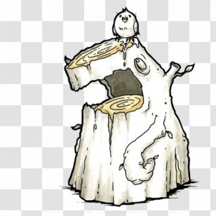 Cartoon Drawing Monster Illustration - White Cute Little Transparent PNG