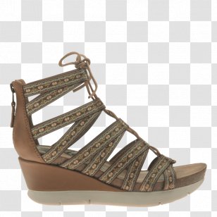 Wedge Sandal Sports Shoes Boot - Shoe Transparent PNG