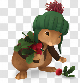 Peter Rabbit - Rabbit Collecting Radishes Transparent PNG