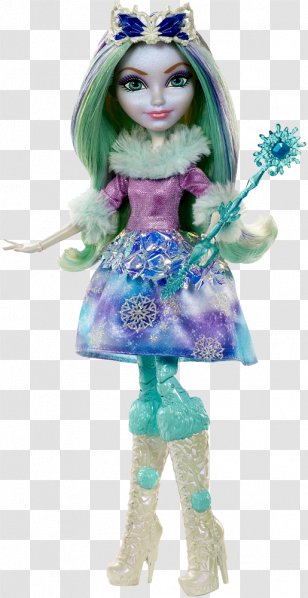 Mattel Ever After High Epic Winter Crystal Doll Legacy Day Apple White Toy - Figurine Transparent PNG