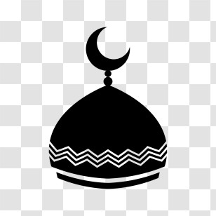 Masjid Dome Icon - Islamic Crescent And Dome Design Transparent PNG