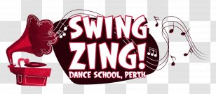 Swing Zing Lindy Hop Balboa Dance - Brand Transparent PNG