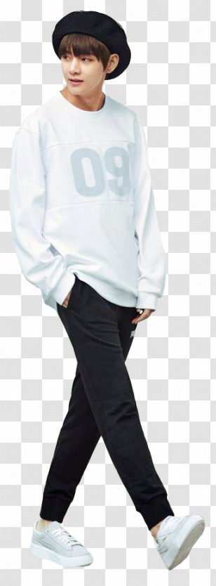 Kim Taehyung BTS Puma Shoe We Are Bulletproof Pt.2 - Boy - Wings Transparent PNG