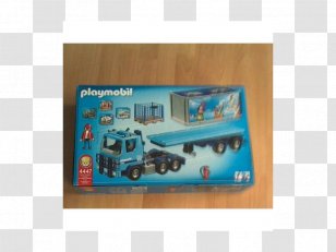 Toy Truck Intermodal Container Playmobil Scale Models Transparent PNG