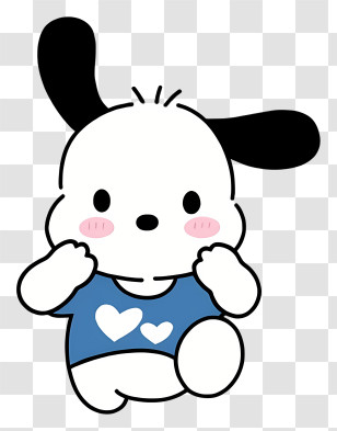 Sanrio Pochacco - Cute Puppy Cartoon Transparent PNG
