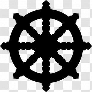 Dharmachakra Buddhism Buddhist Symbolism - Wheel Of Dharma Transparent PNG