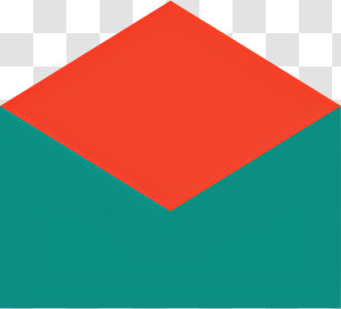 Objects - Red And Green Envelope Transparent PNG