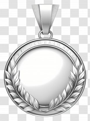 Silver Medal - Silver Medal For Achievement Transparent PNG