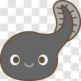 Fish - Cute Cartoon Tadpole Transparent PNG