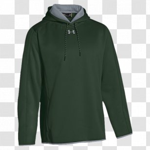 Custom Under Armour Men's Black Double Threat Hoodie Clothing Women's Hoody - Outerwear - Green Jacket With Hood Transparent PNG